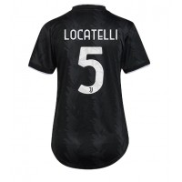 Juventus Manuel Locatelli #5 Fotballklær Bortedrakt Dame 2022-23 Kortermet